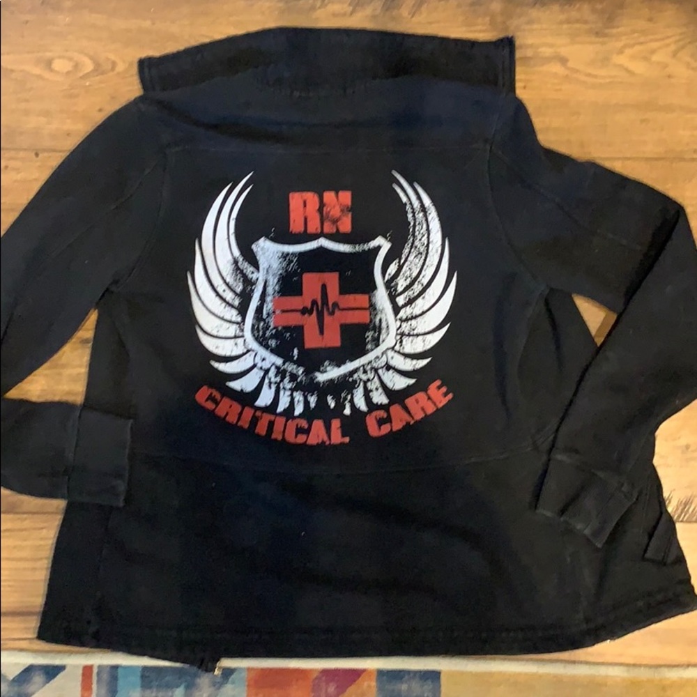 Small Icu nursing Rn jacket.